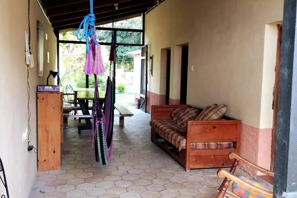 Ecolodge Guancascos, Cabana Para 16 Personas Al Pie Del Pn Celaque กราเซียส ภายนอก รูปภาพ